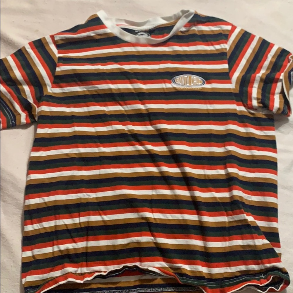 Santa Cruz striped t-shirt